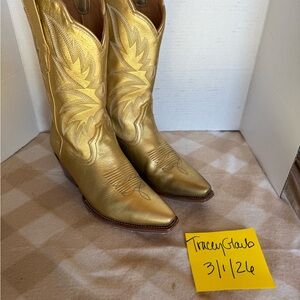Tecovas Gold sadie  Cowboy Boots
